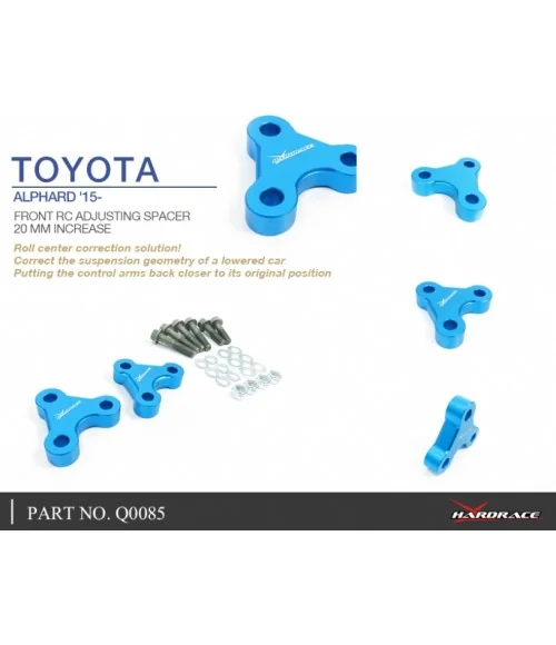 Hardrace Q0085 Geometry Correction Spacer Lexus, Toyota - 
