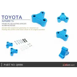 Distanziale di correzione della geometria Hardrace Q0086 Lexus, Toyota - 