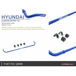 Hardrace Q0088 Rear Sway Bar Hyundai Elantra, I-30, Veloster - 