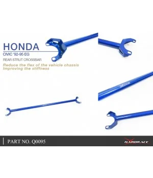 Hardrace Q0095 Rear Strut Crossbar Honda Civic, Integra, Shuttle - 