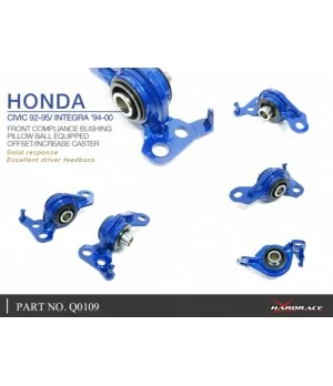 Hardrace Q0109 Front Compliance Bushing Honda Civic, Integra - 